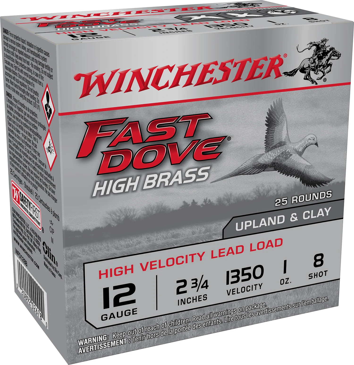winchester 12 Gauge Brass – 25rd