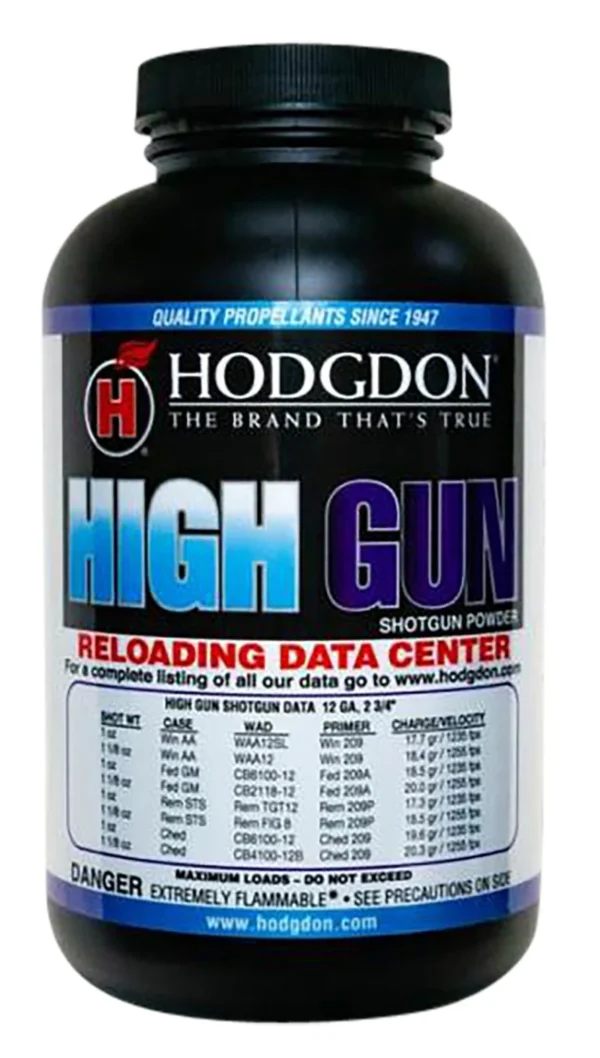 Hodgdon HG1 High Gun Powder Pistol/Shotgun 12 Gauge Gauge 1 lb
