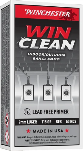 winchester 9mm Luger 115gr JSP – 50rd
