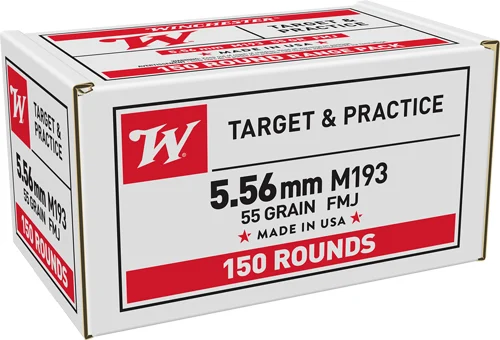 winchester 5.56 NATO 55gr FMJ – 600rd