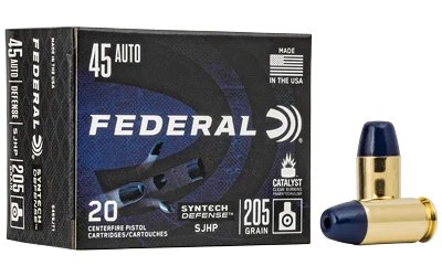 federal .45 ACP 205gr – 20rd