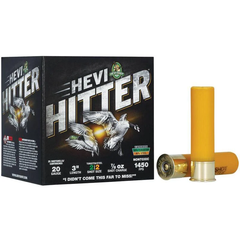 hevi-shot 20 Gauge Steel – 25rd