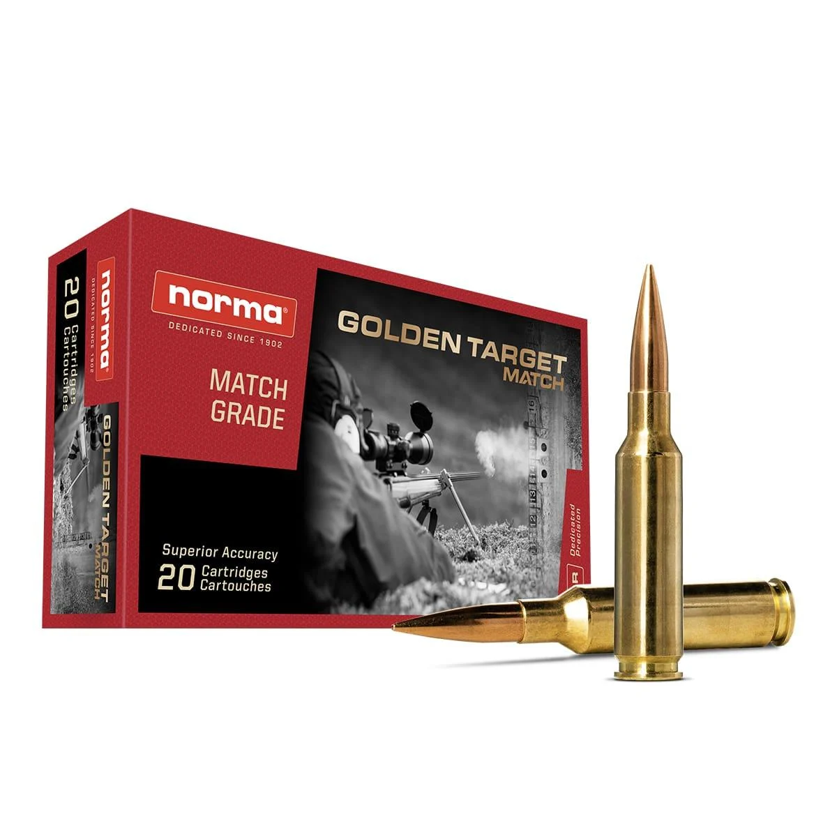 norma 6.5 Creedmoor 143gr BTHP – 20rd