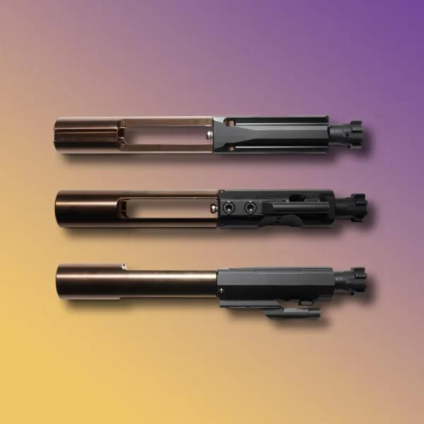 Q AR-15 Bolt Carrier Group Stainless Steel Black Nitride Scar Cut 2-Piece